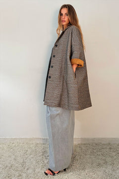 Giacca Kimono Tappezzeria Materica
