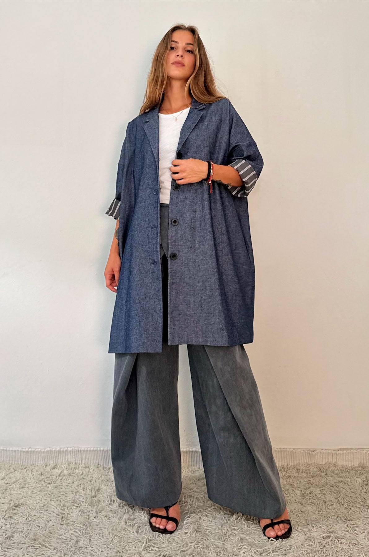Giacca Kimono Denim Tokyo