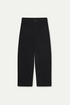 Pantaloni in velluto a coste neri
