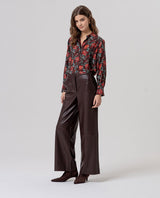 Pantalone ecopelle