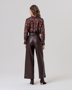 Pantalone ecopelle