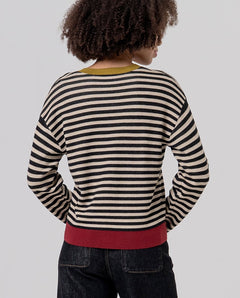 Cardigan righe