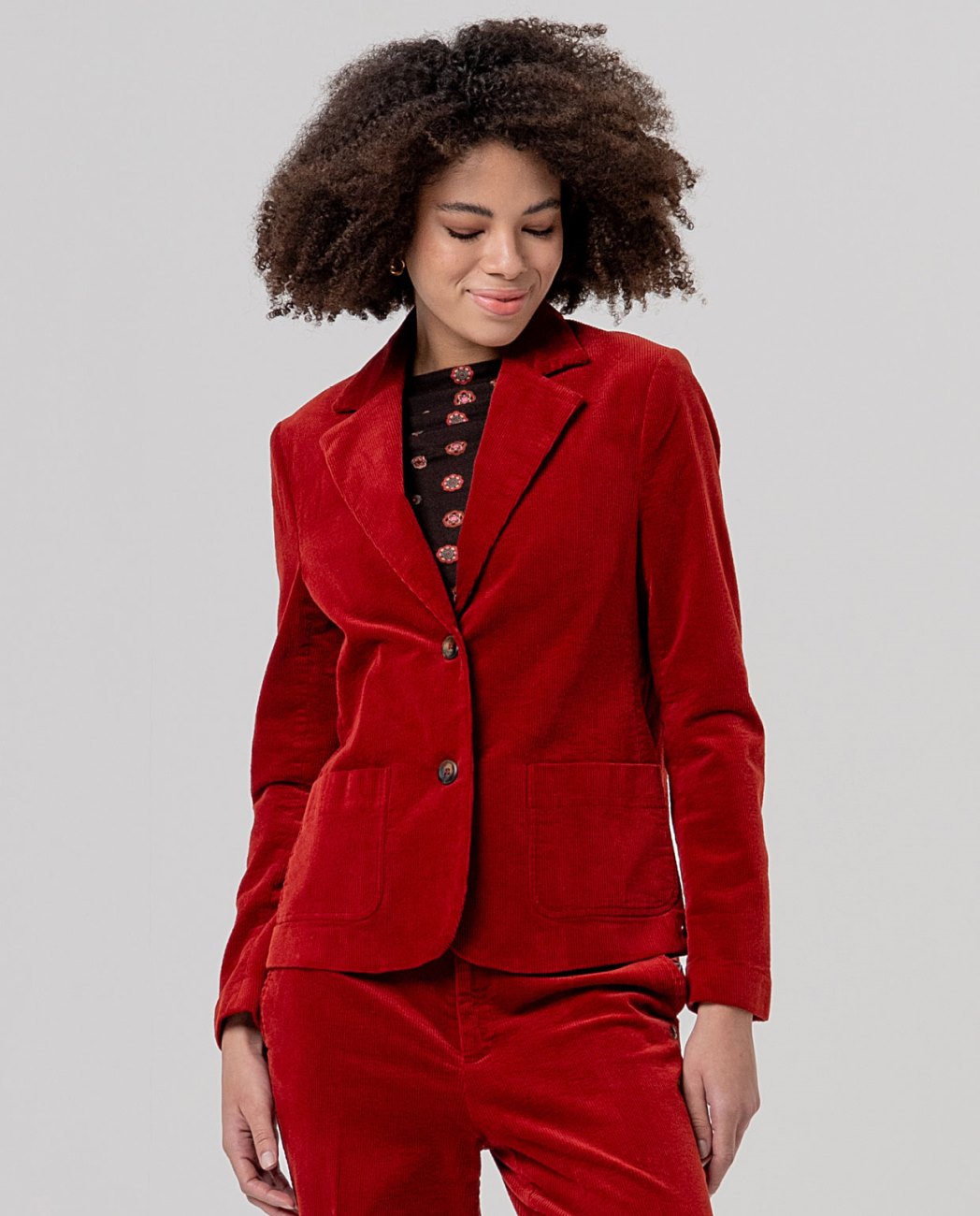 Blazer velluto coste