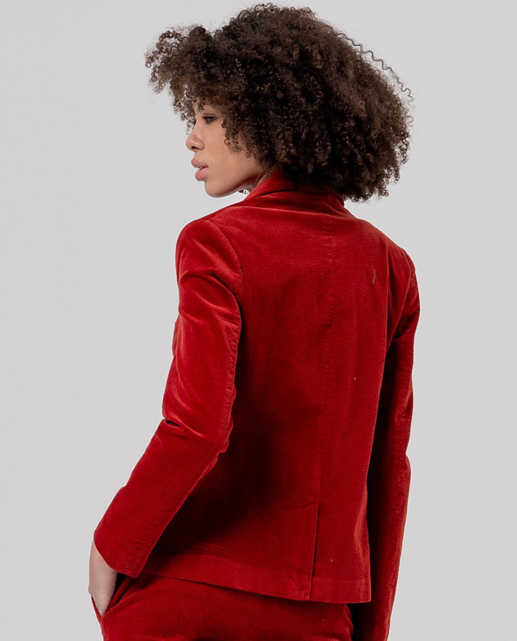Blazer velluto coste