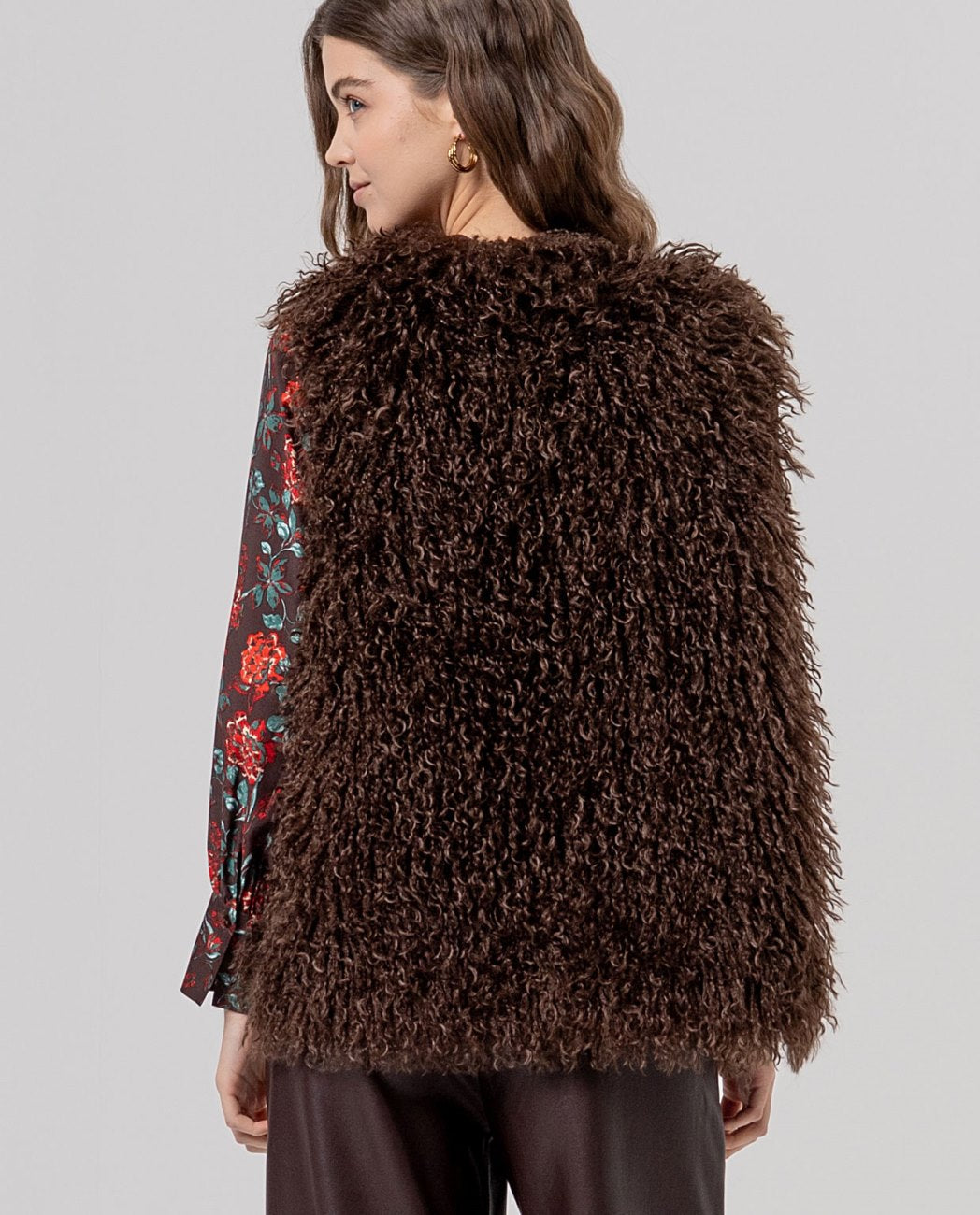Gilet ecopelliccia double