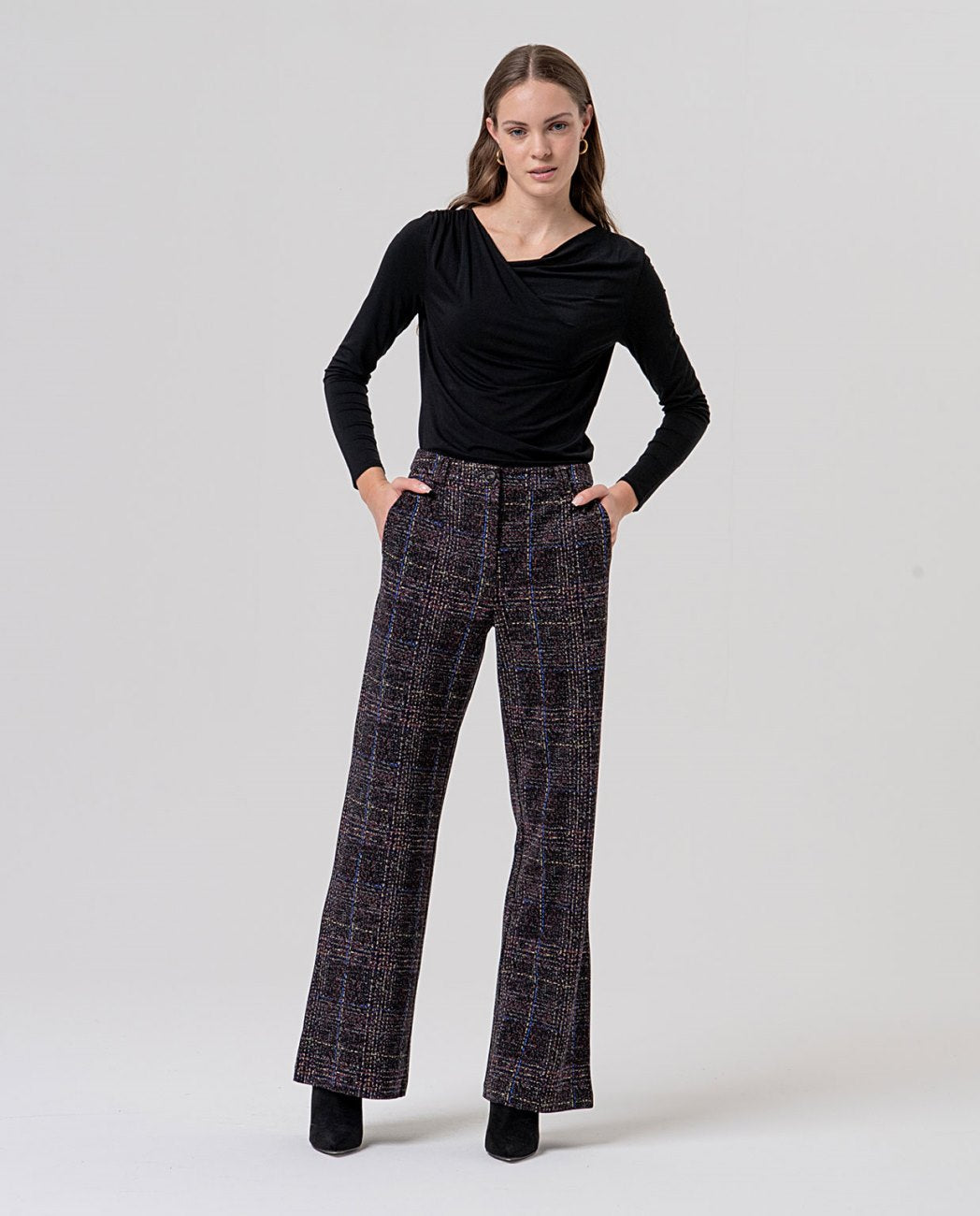 Pantaloni a gamba dritta