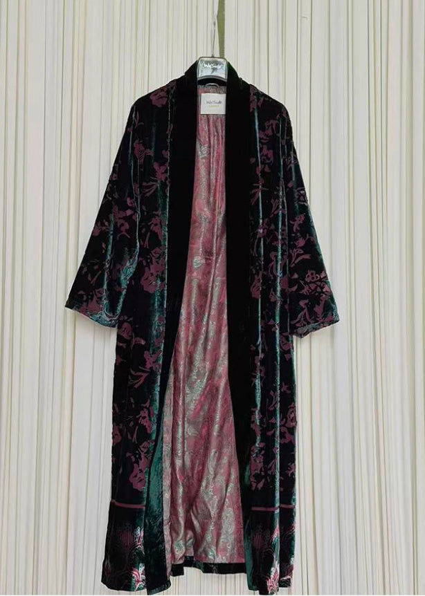 Kimono velluto devoré