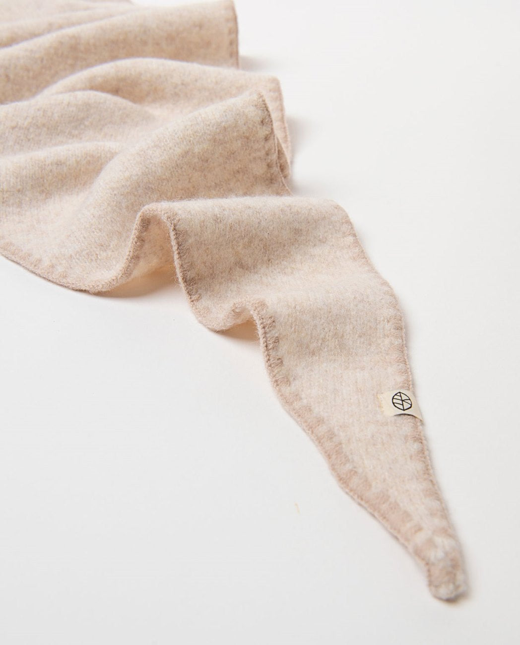 Bandana festonata in maglia