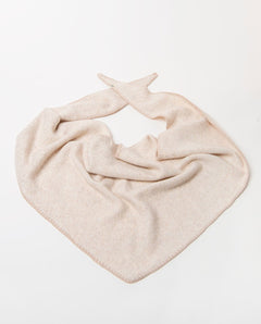 Bandana festonata in maglia