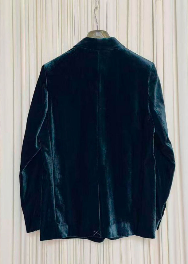 Blazer monopetto velluto