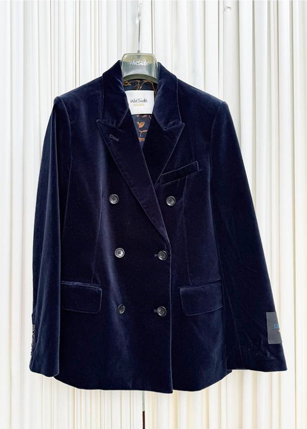 Blazer fustagno doppiopetto