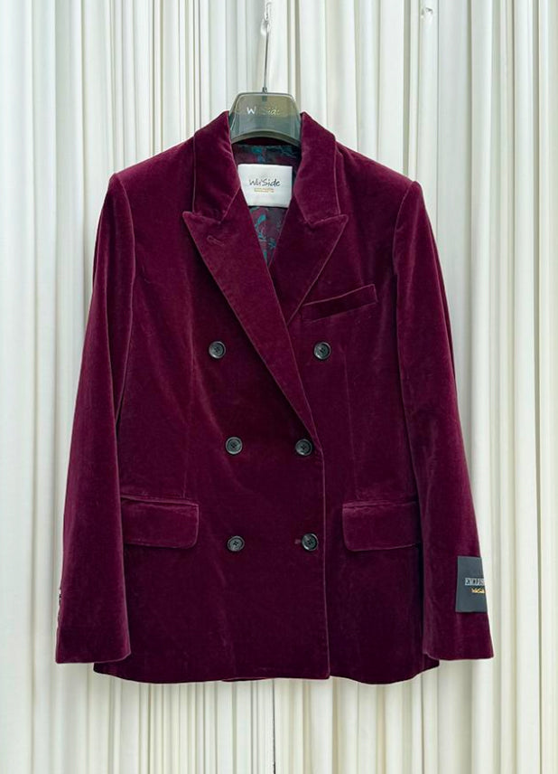 Blazer fustagno doppiopetto