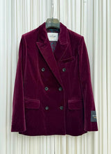 Blazer fustagno doppiopetto