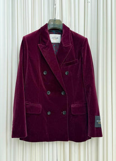 Blazer fustagno doppiopetto