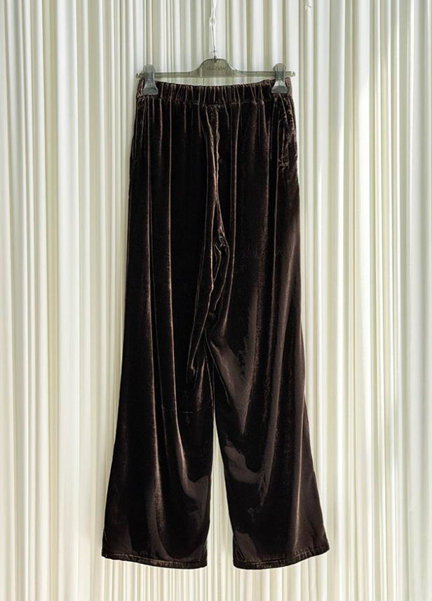 Pantalone velluto liscio