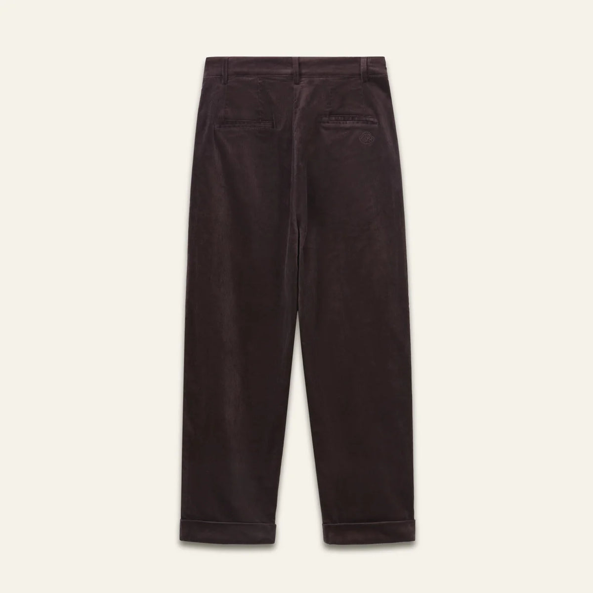 Pantaloni a gamba larga velluto