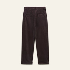 Pantaloni a gamba larga velluto