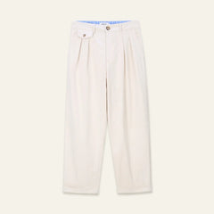 Pantaloni a gamba larga velluto
