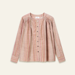 Camicia ricami floreali
