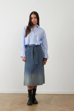 Gonna midi jeans