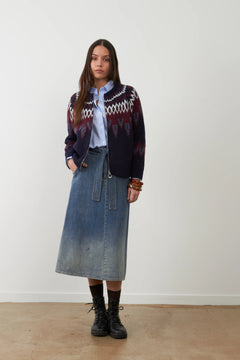 Gonna midi jeans