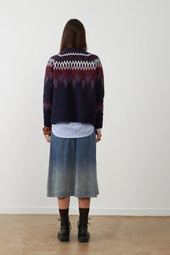 Gonna midi jeans