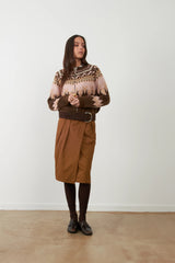 Cardigan con zip