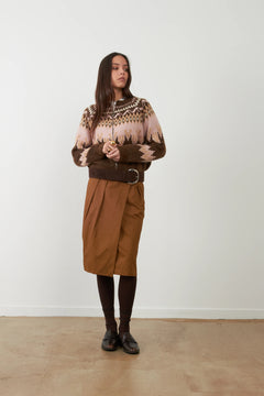 Cardigan con zip