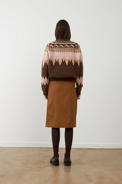 Cardigan con zip