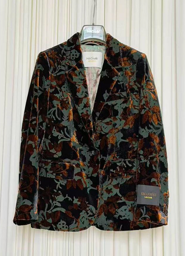 Blazer Velluto Devoré