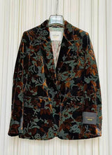 Blazer Velluto Devoré