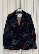 Blazer Velluto Devoré