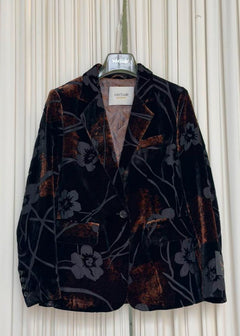 Blazer Velluto Devoré