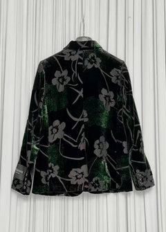 Blazer Velluto Devoré