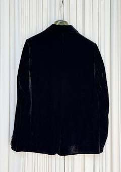 Blazer monopetto velluto