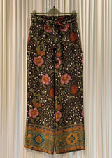 Pantalone fantasia floreale