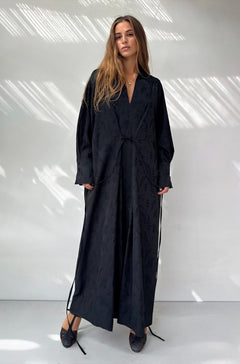 Abito Kimono Jacquard Botanico