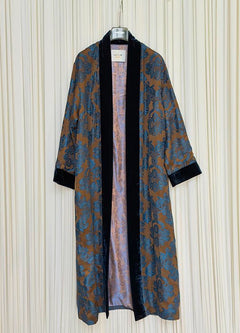 Kimono Lungo Jacquard