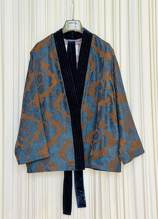 Giacca Kimono Jacquard